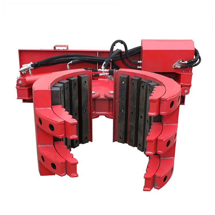 Skid Steer 5 parmak kaya ve ağaç işleyicisi